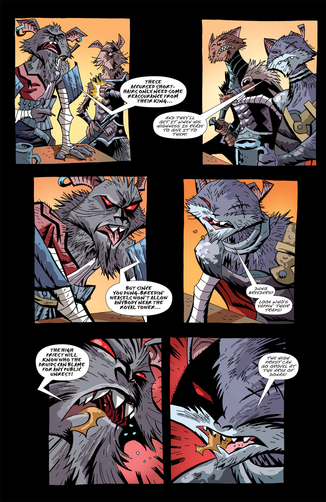 Read online The Mice Templar Volume 3: A Midwinter Night's Dream comic -  Issue #3 - 22