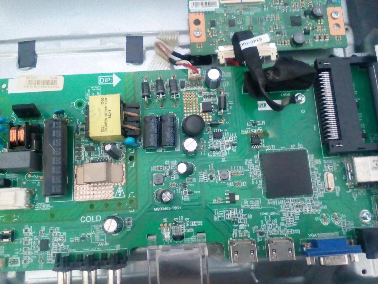 Эл схема платы msd3463 t8c1 Эл схема платы msd3463 t8c1