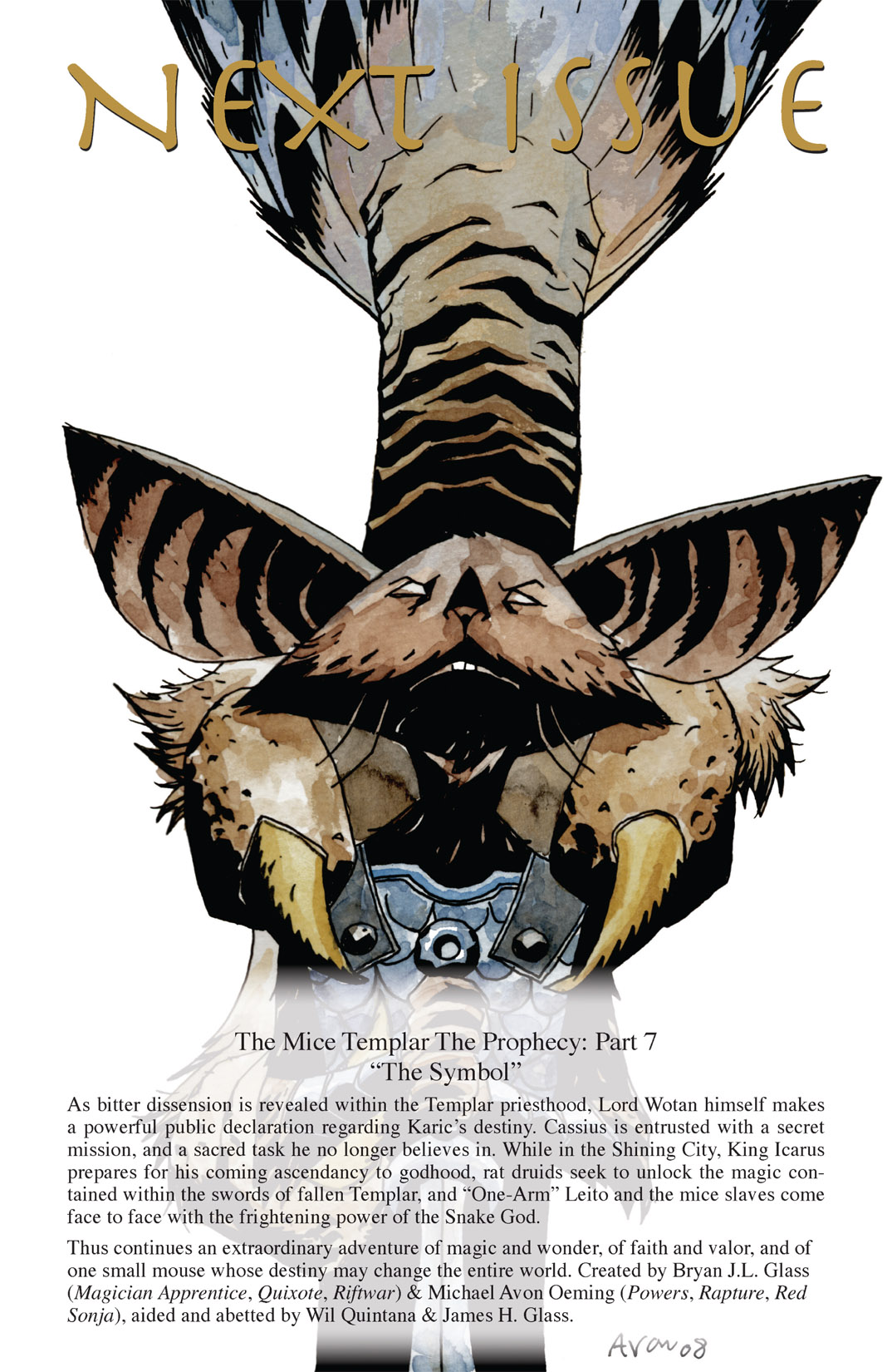 Read online The Mice Templar Volume 1 comic -  Issue #6 - 27