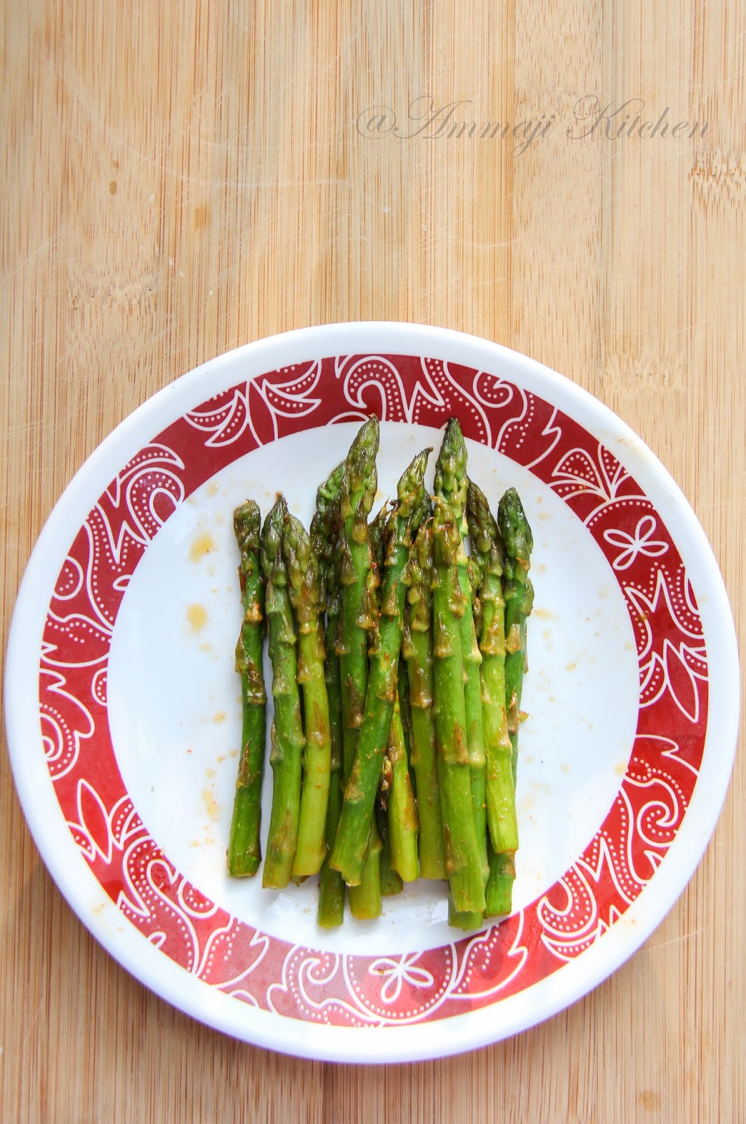 Baked Asparagus Indian Food Recipes Ammaji Kitchen