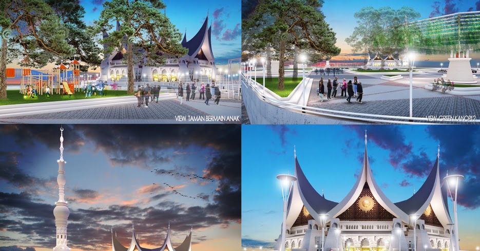 Sayembara Masjid Terapung Kota Pariaman Konsep Desain 7 