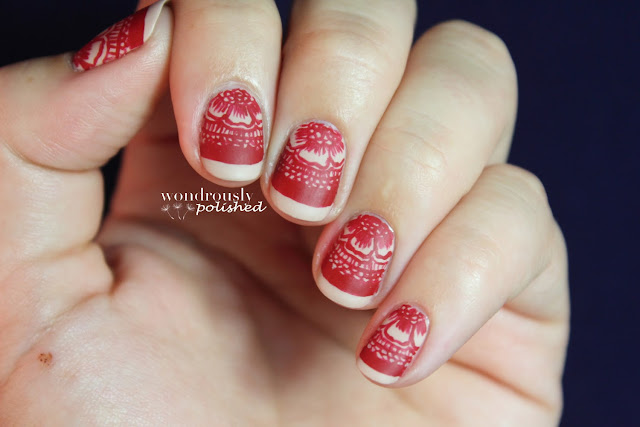 Wondrously Polished: 31 Day Nail Art Challenge - Day 1: Red Nails