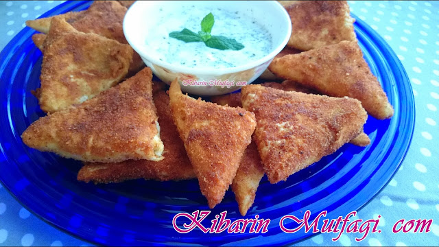 Yufkadan kolay muska ( üçgen) böreği nasıl yapılır resimli anlatım