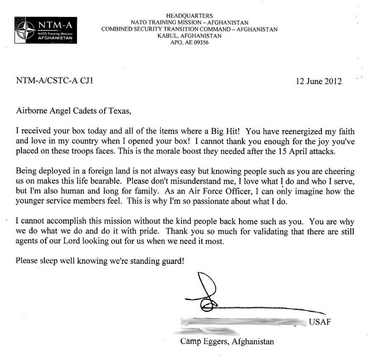 Best letters to soldiers image