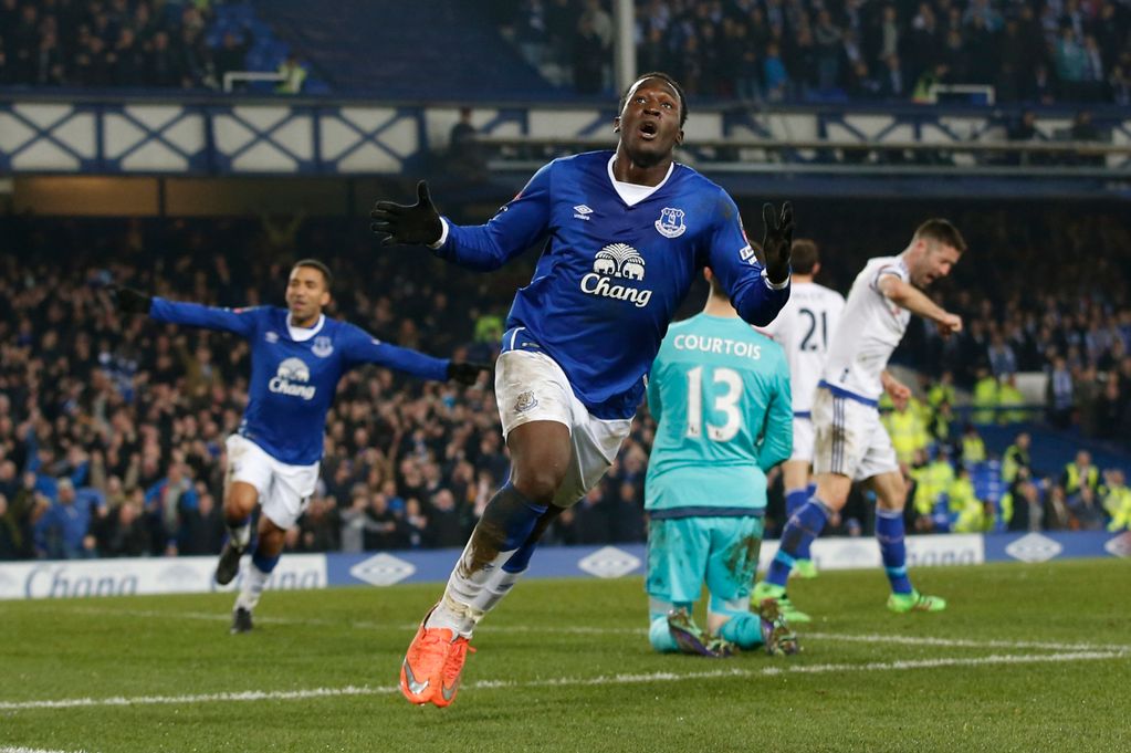 Diego Costa sent off for neck bite attempt as Everton win 20 in FA Cup