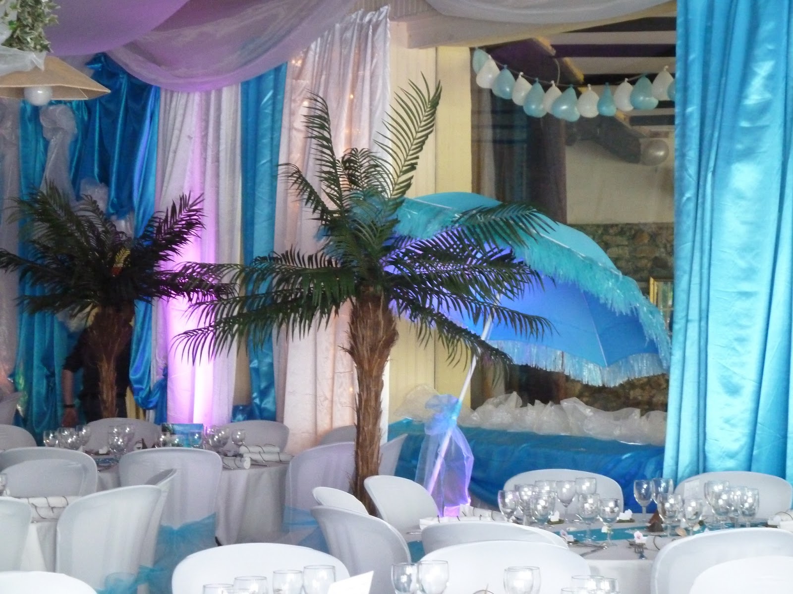 soirée a theme, decoration