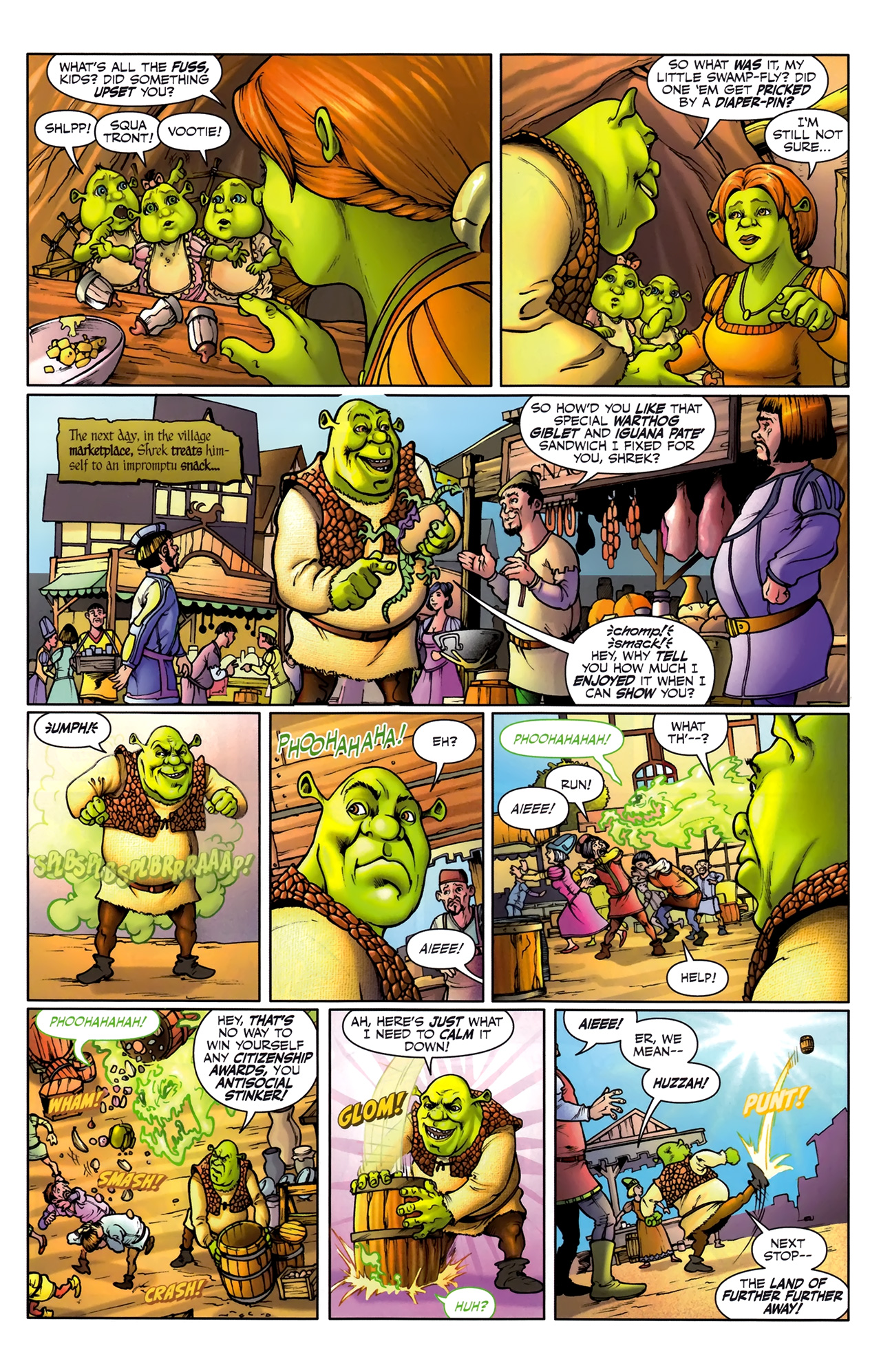 Read online Shrek (2010) comic -  Issue #1 - 26
