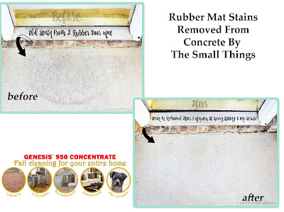 remove concrete stains