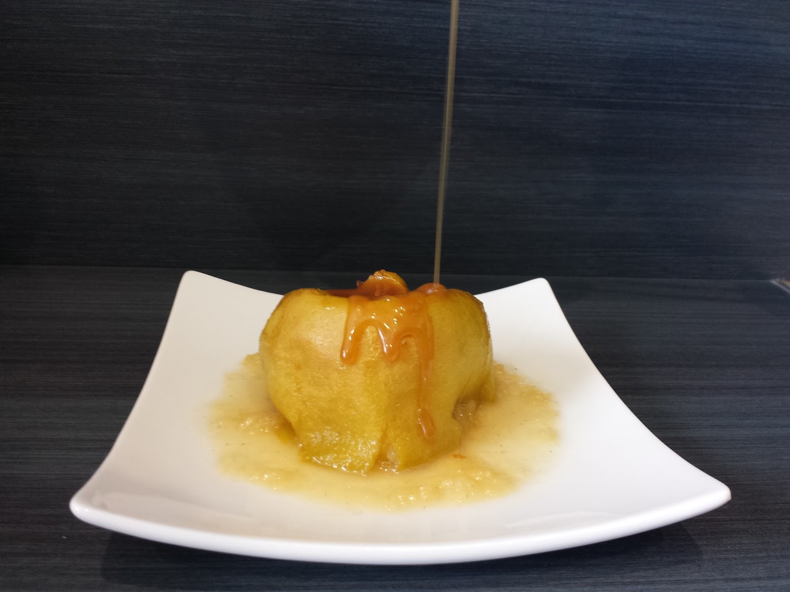 Les saveurs d'Adeline: Pomme au caramel au beurre salé au four