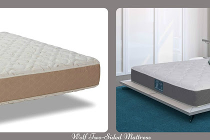 A Wolf Ii Sided Mattress & Latex Topper For Large People Amongst Depression Dorsum Pain.