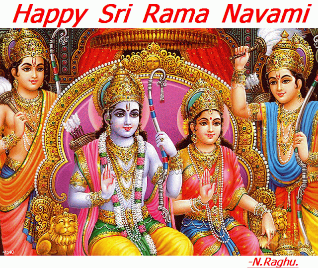Raghu's column! HAPPY SRI RAMA NAVAMI!