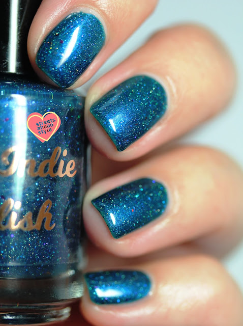 My Indie Polish Teal Next Year swatch by Streets Ahead Style
