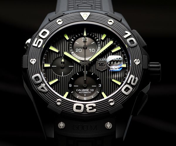 tag heuer calibre 16 black titanium review tag heuer calibre 16 black titanium review