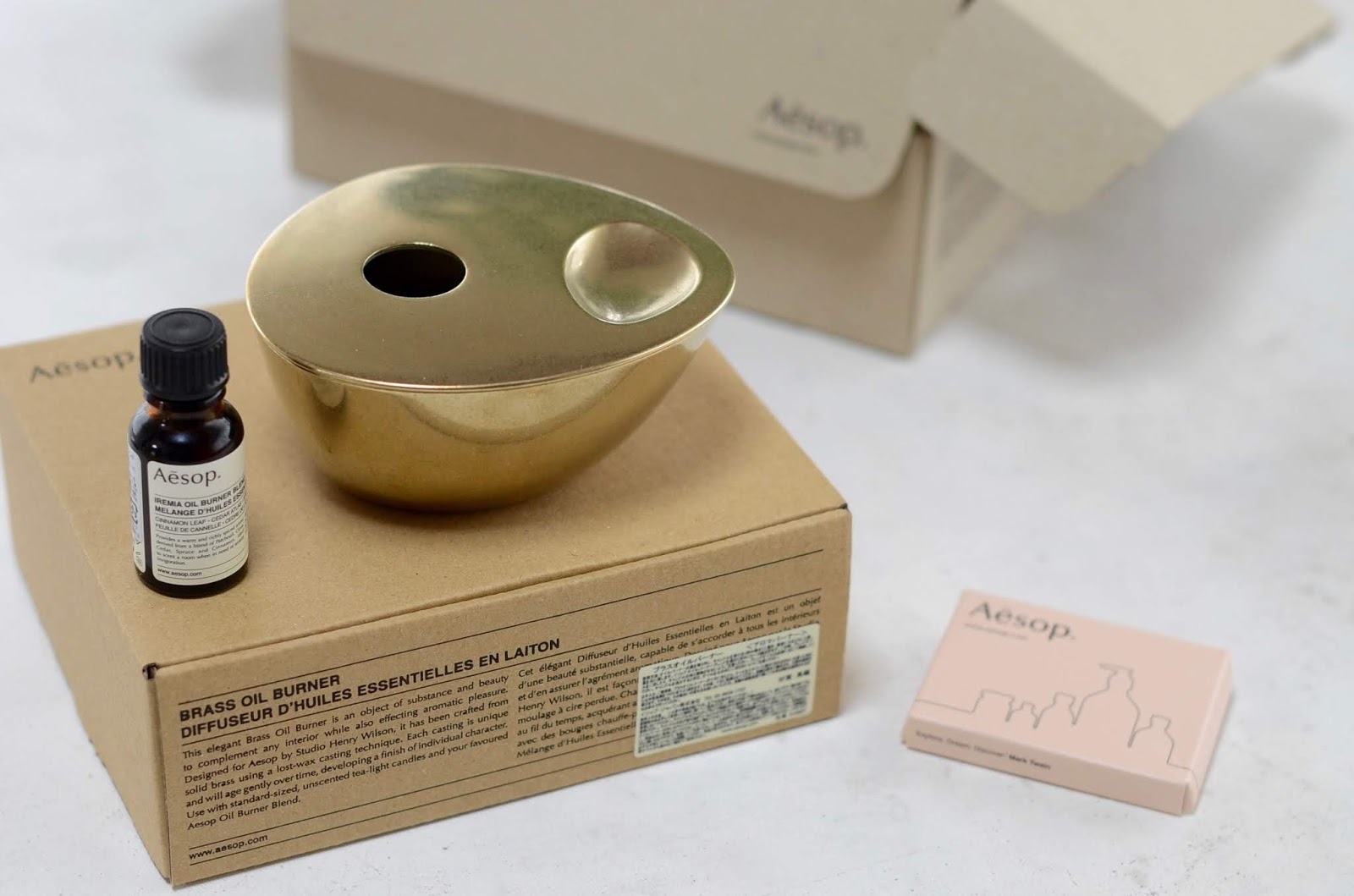 MOFF Aesop, BRASS OIL BURNER