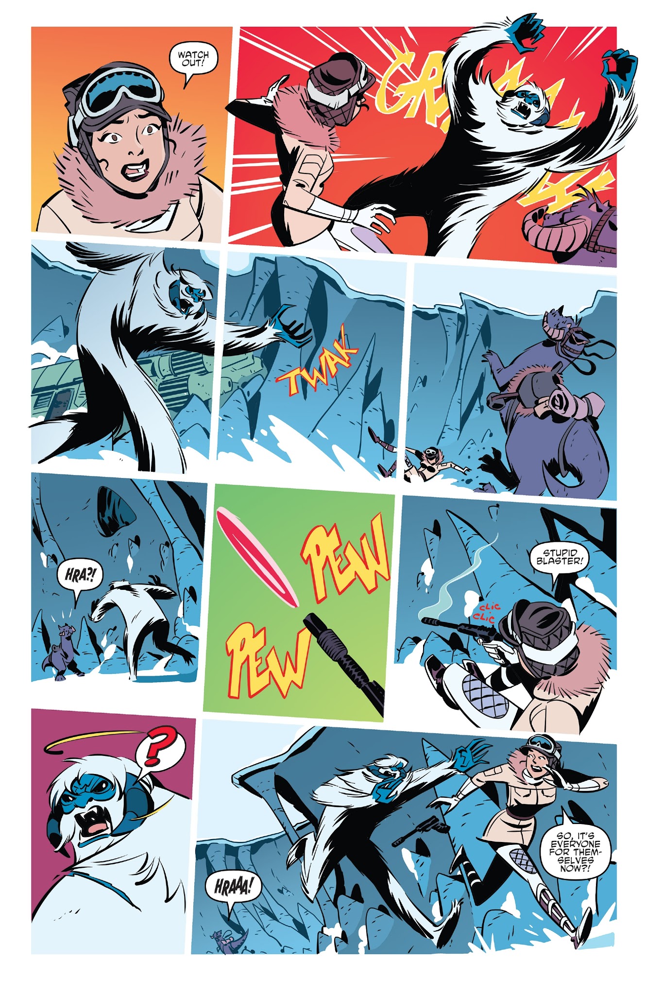 Read online Star Wars Forces of Destiny-Leia comic -  Issue # Full - 14