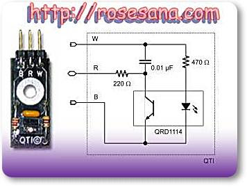 2R Hardware & Electronics: Parallax QTI line sensor
