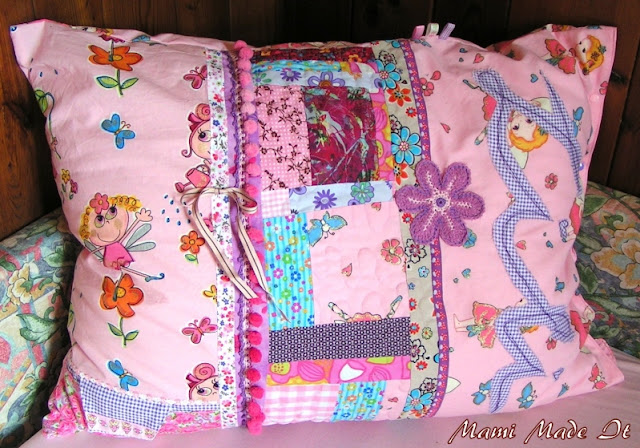 Pretty in Pink - A pillow for my girlie - Ein Kissen für mein Mädchen