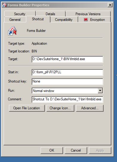 Oracle Apps learning @Kishore: Easy way to set the Forms path