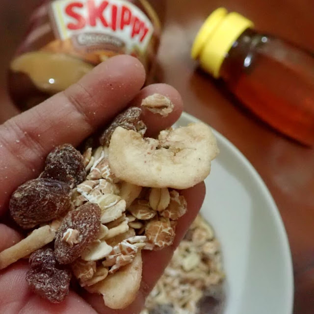 cara membuat Muesli SKIPPY® Peanut Butter Energy Bars
