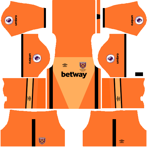 Kits/Uniformes para FTS 15 y Dream League Soccer Kits/Uniformes West