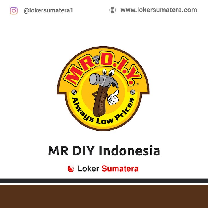 Lowongan Kerja Pekanbaru, MR D.I.Y sebagai Supervisor, Asst. Supervisor, Kasir, Promotor, Store Boy (Gudang) Lowongan Kerja Pekanbaru, MR D.I.Y sebagai Supervisor, Asst. Supervisor, Kasir, Promotor, Store Boy (Gudang)