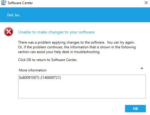 All stuff related to IT: SCCM - Software Update failed ...