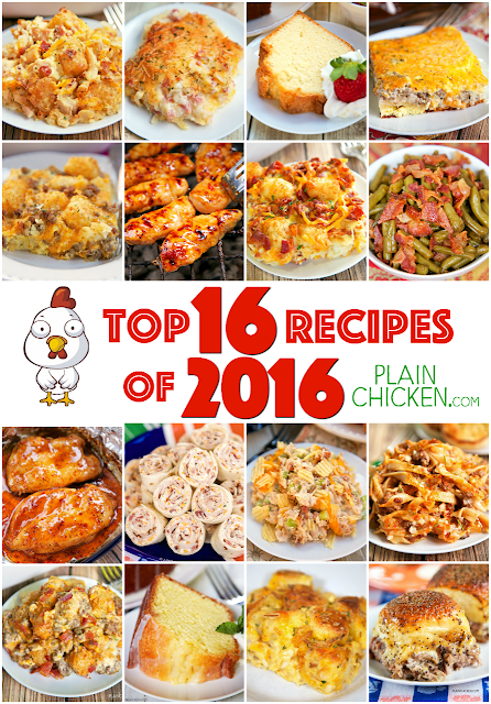 Top 16 recipes of 2016 on PlainChicken.com These are the best of the best recipes on the blog. You've gotta try them! ASAP! Top 16 recipes of 2016 on PlainChicken.com These are the best of the best recipes on the blog. You've gotta try them! ASAP!
