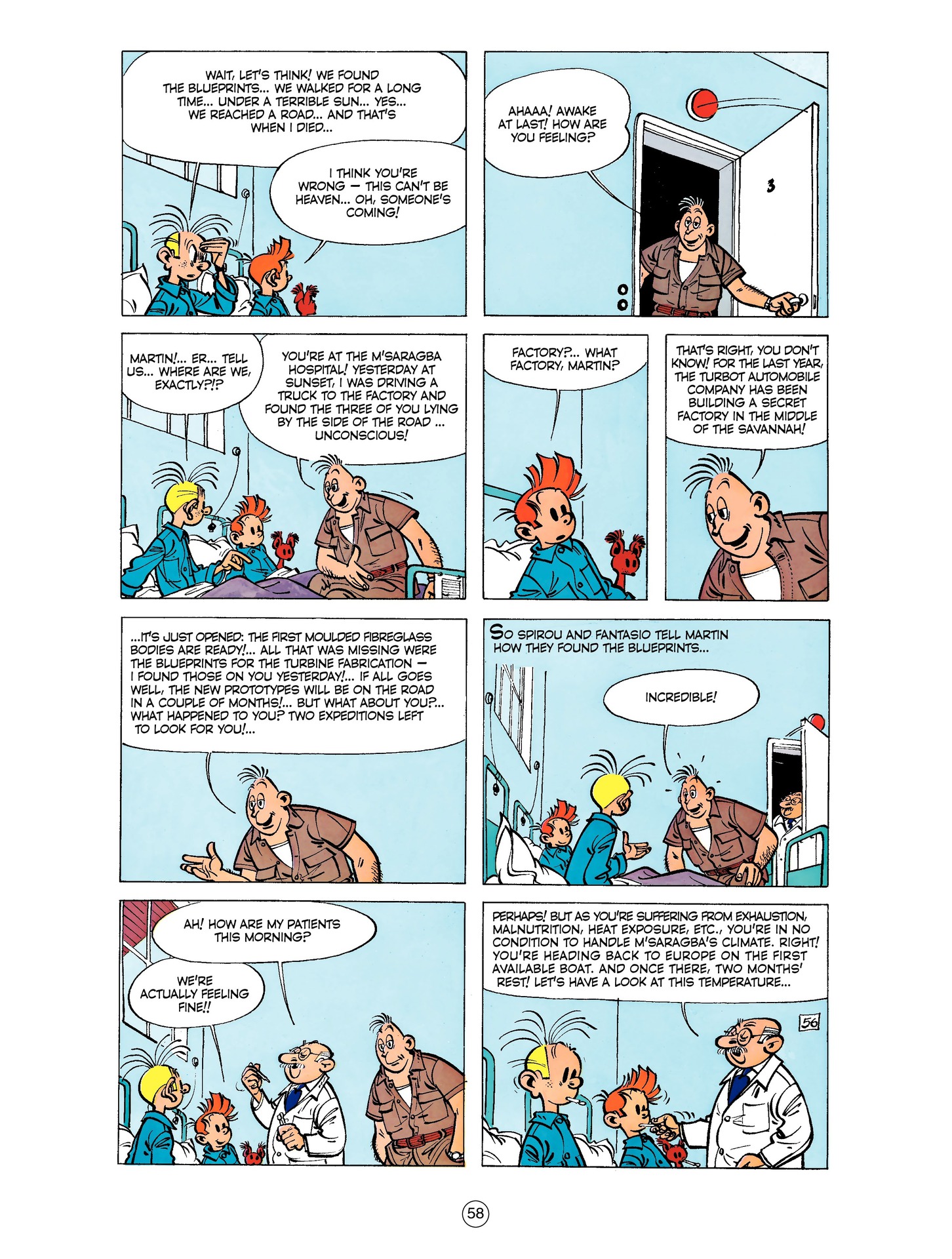 Read online Spirou & Fantasio (2009) comic -  Issue #7 - 60