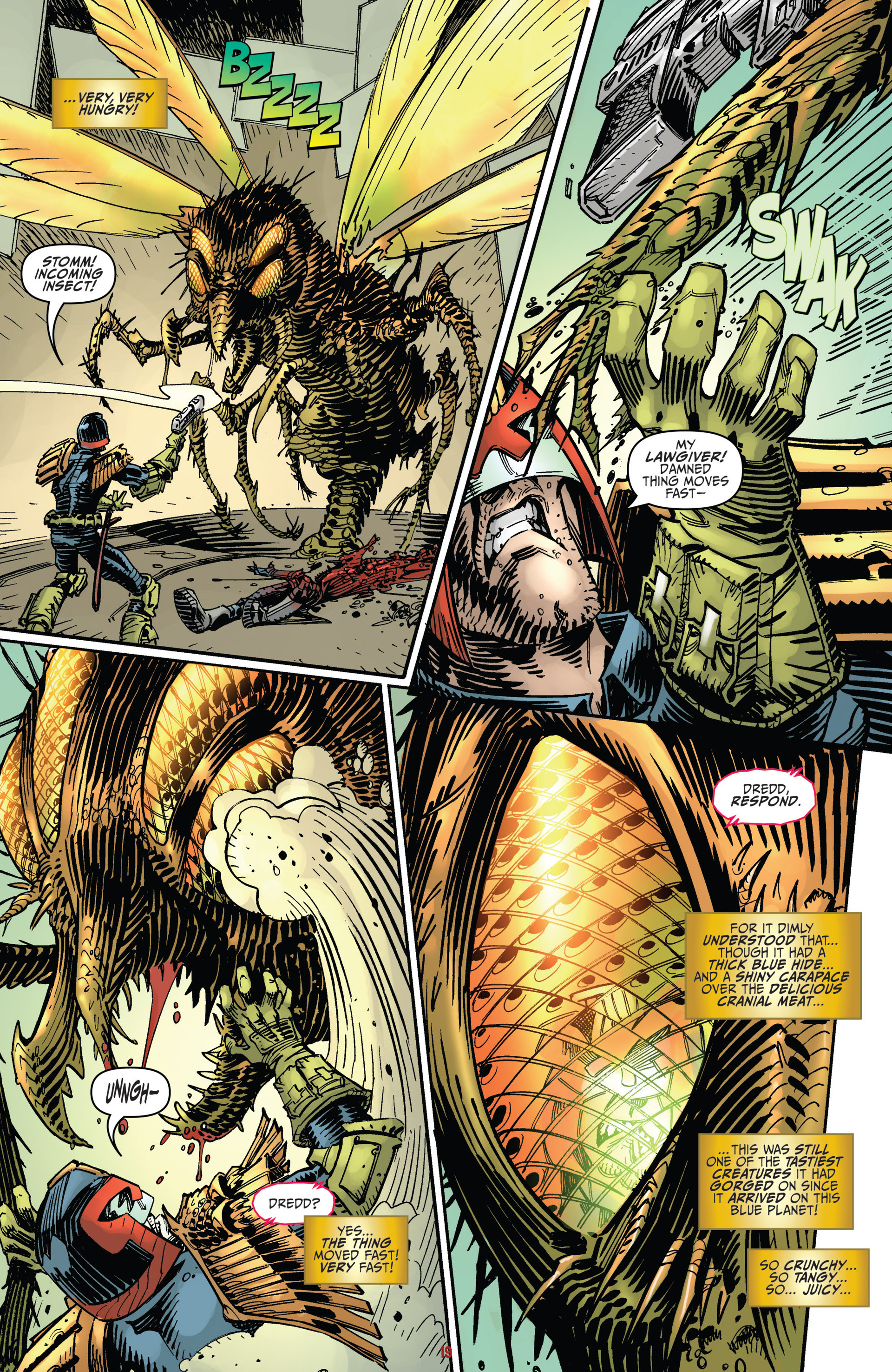 Read online Mars Attacks Judge Dredd comic -  Issue #1 - 23