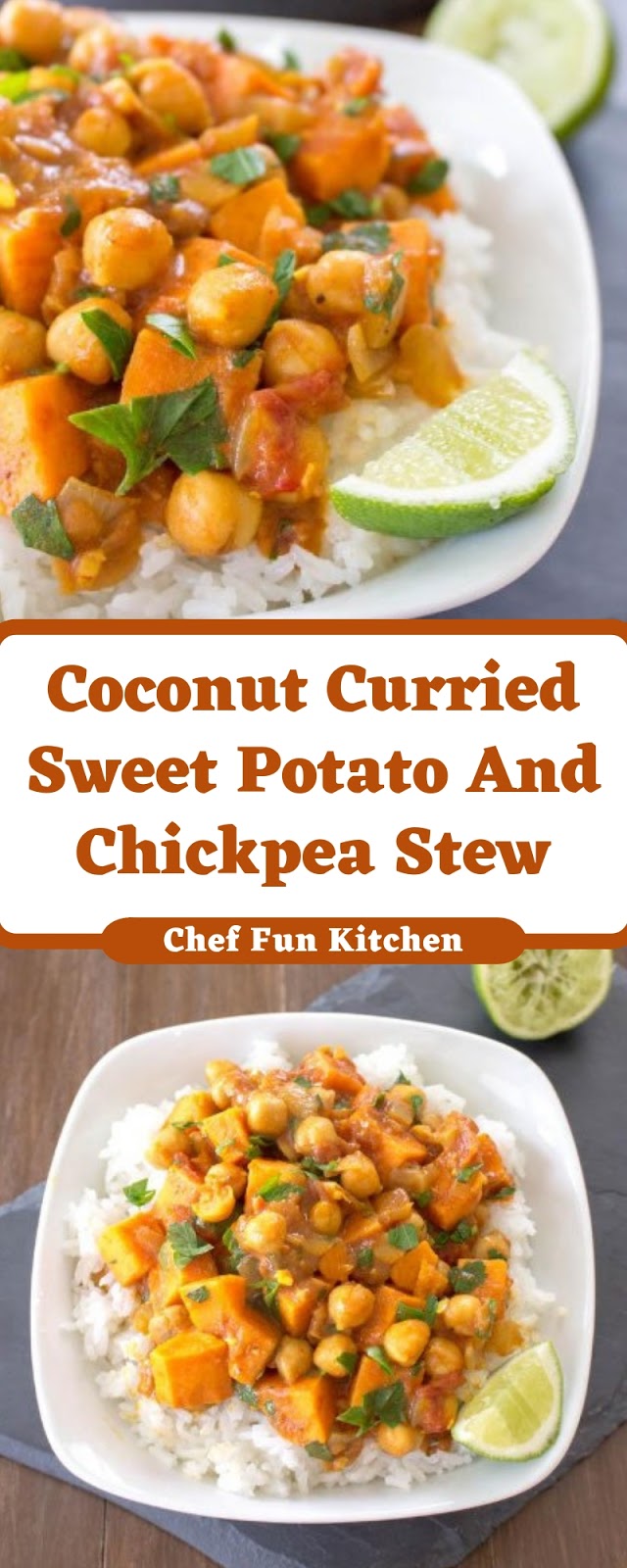 Coconut Curried Sweet Potato And Chickpea Stew