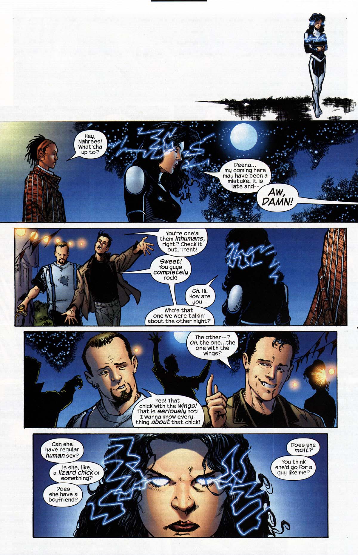 Read online Inhumans (2003) comic -  Issue #5 - 16