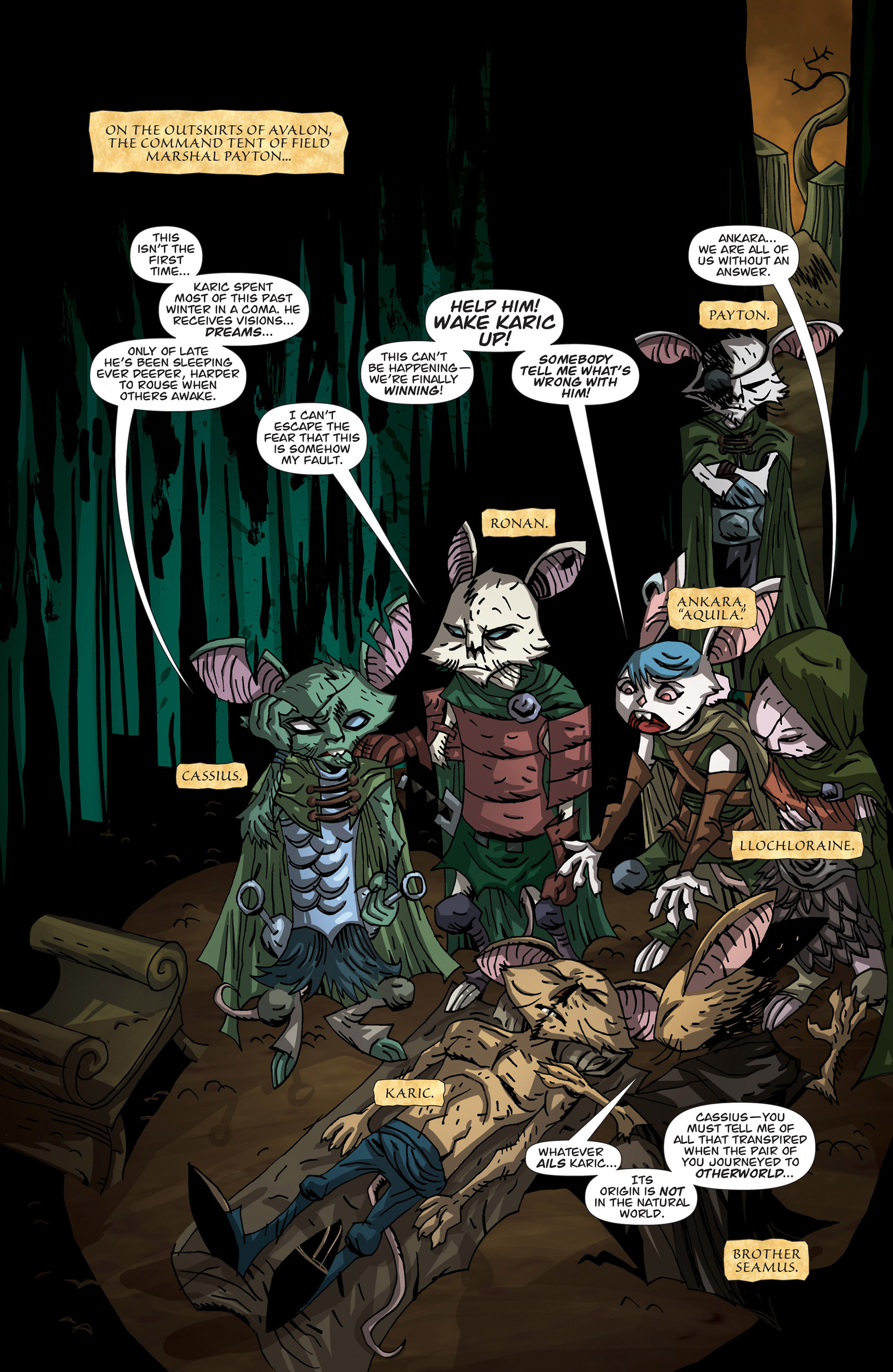 Read online The Mice Templar Volume 4: Legend comic -  Issue #14 - 3