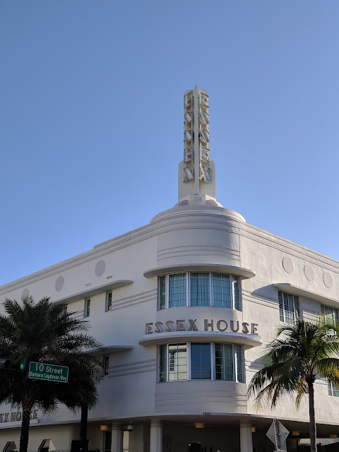 Essex House in the Miami South Beach Art Deco Historic District