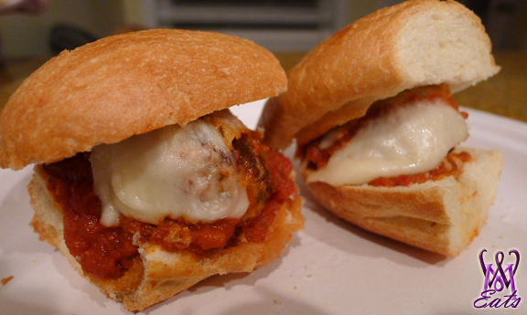 What Micky Eats At Home Turkey Meatball Sliders