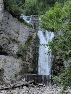 2 Tiers of Upper Provo River Falls