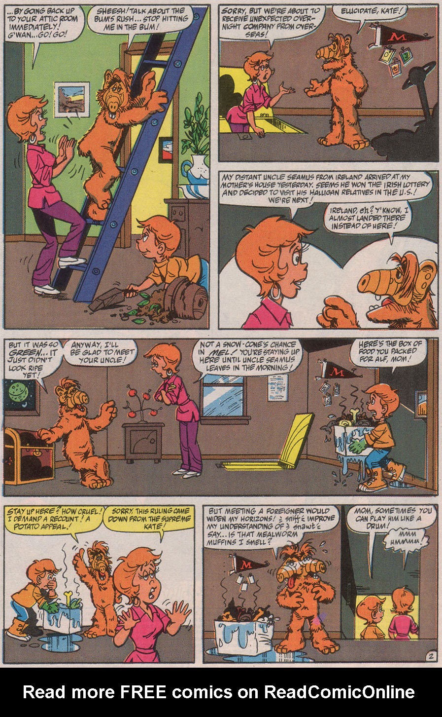 Read online ALF comic -  Issue #40 - 4