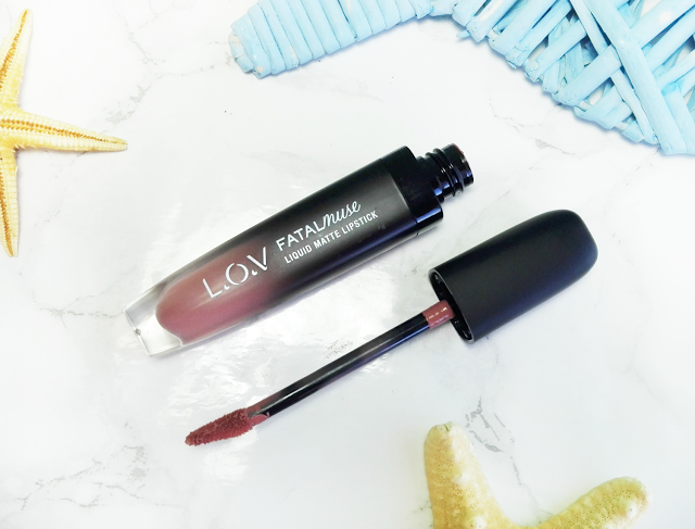 L.O.V Cosmetics Fatalmuse Liquid Matte Lipstick 710 Secret Obsession - Lana Talks