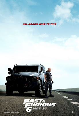 Dwayne Johnson Fast and Furious 6 Poster