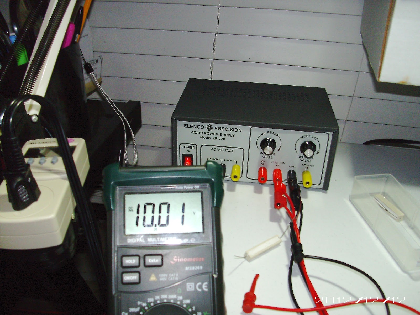 Electric Light : Elenco's XP-720K Power Supply Kit