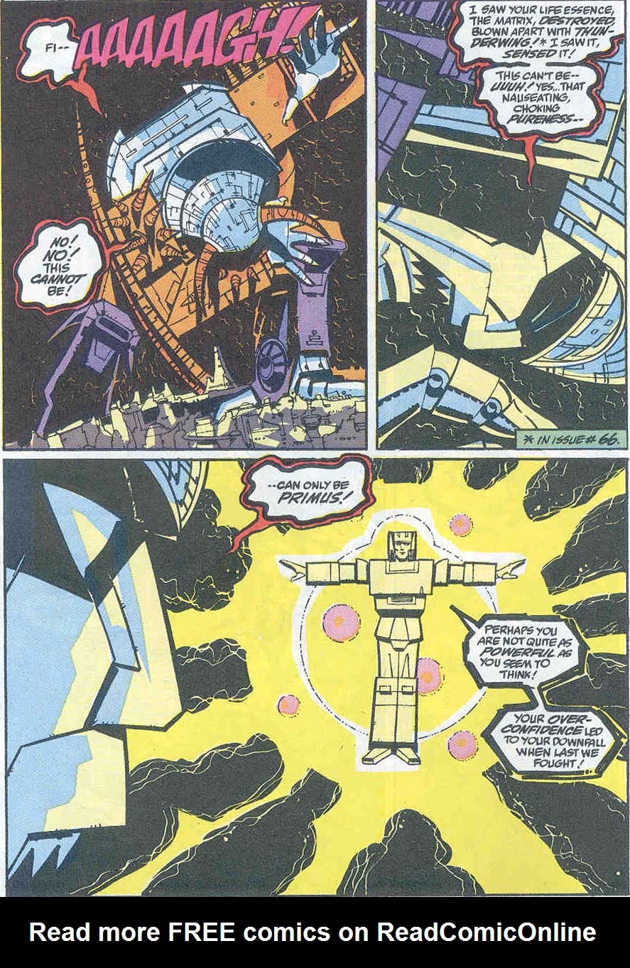 Read online The Transformers (1984) comic -  Issue #75 - 11