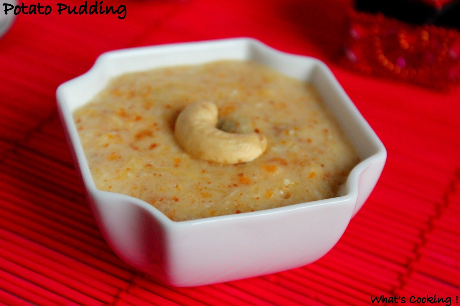 The Noisy Kitchen Potato Pudding