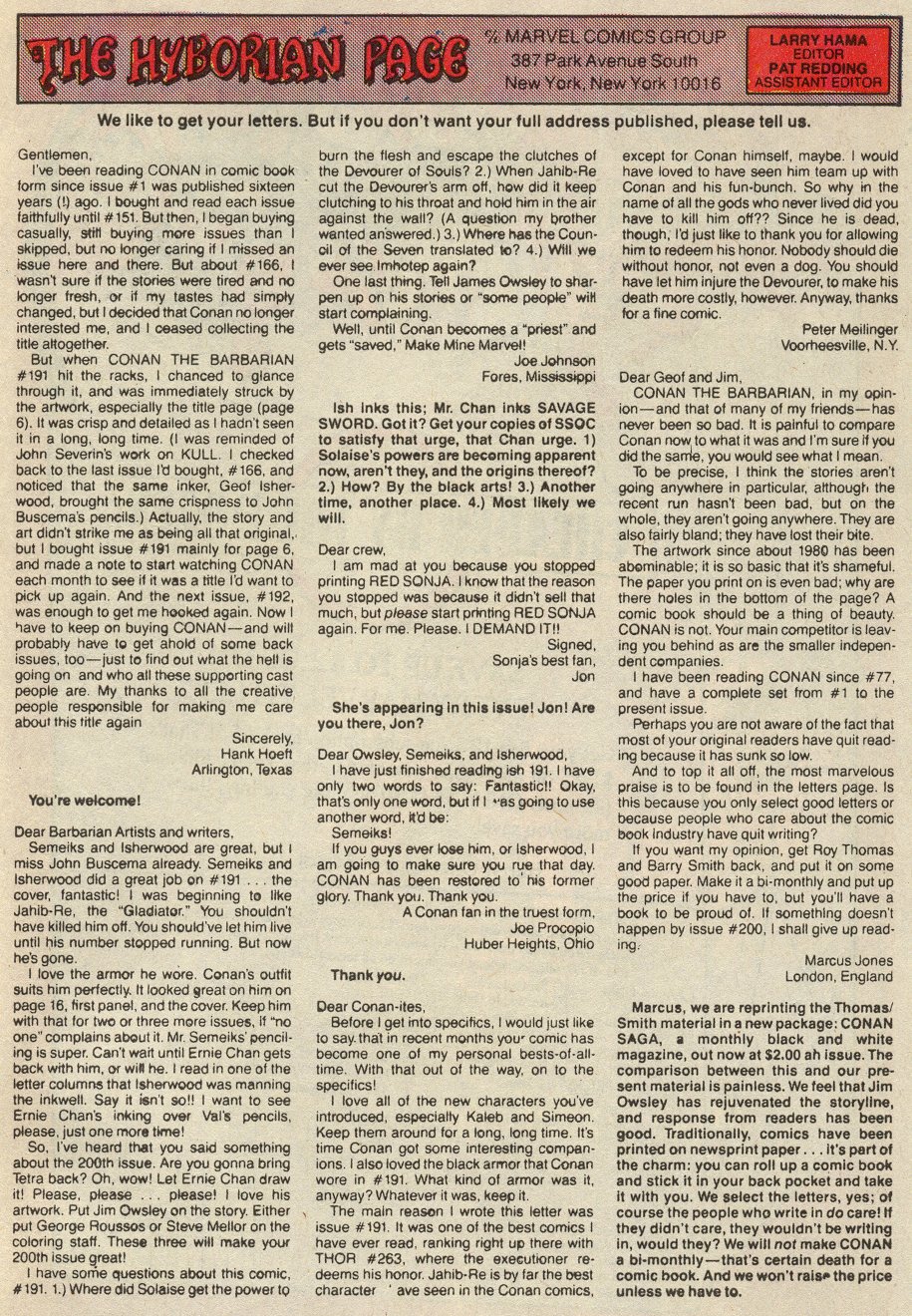 Conan the Barbarian (1970) Issue #197 #209 - English 24