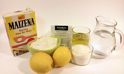 ingredientes bizcocho de limon