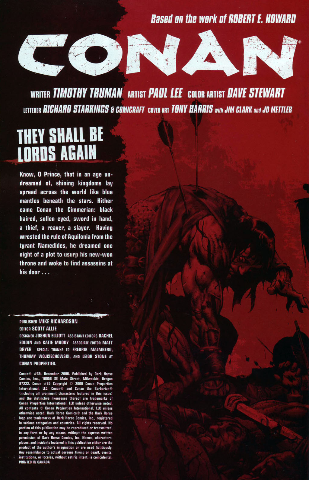 Read online Conan (2003) comic -  Issue #35 - 2