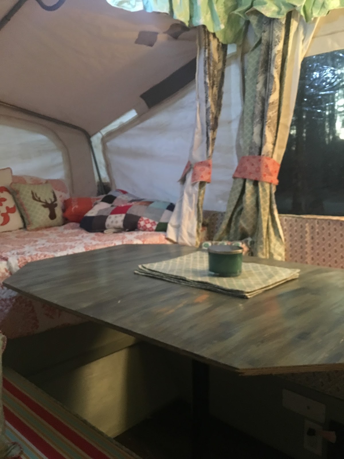 The Southern Glamper Pop Up Camper Table Replacement