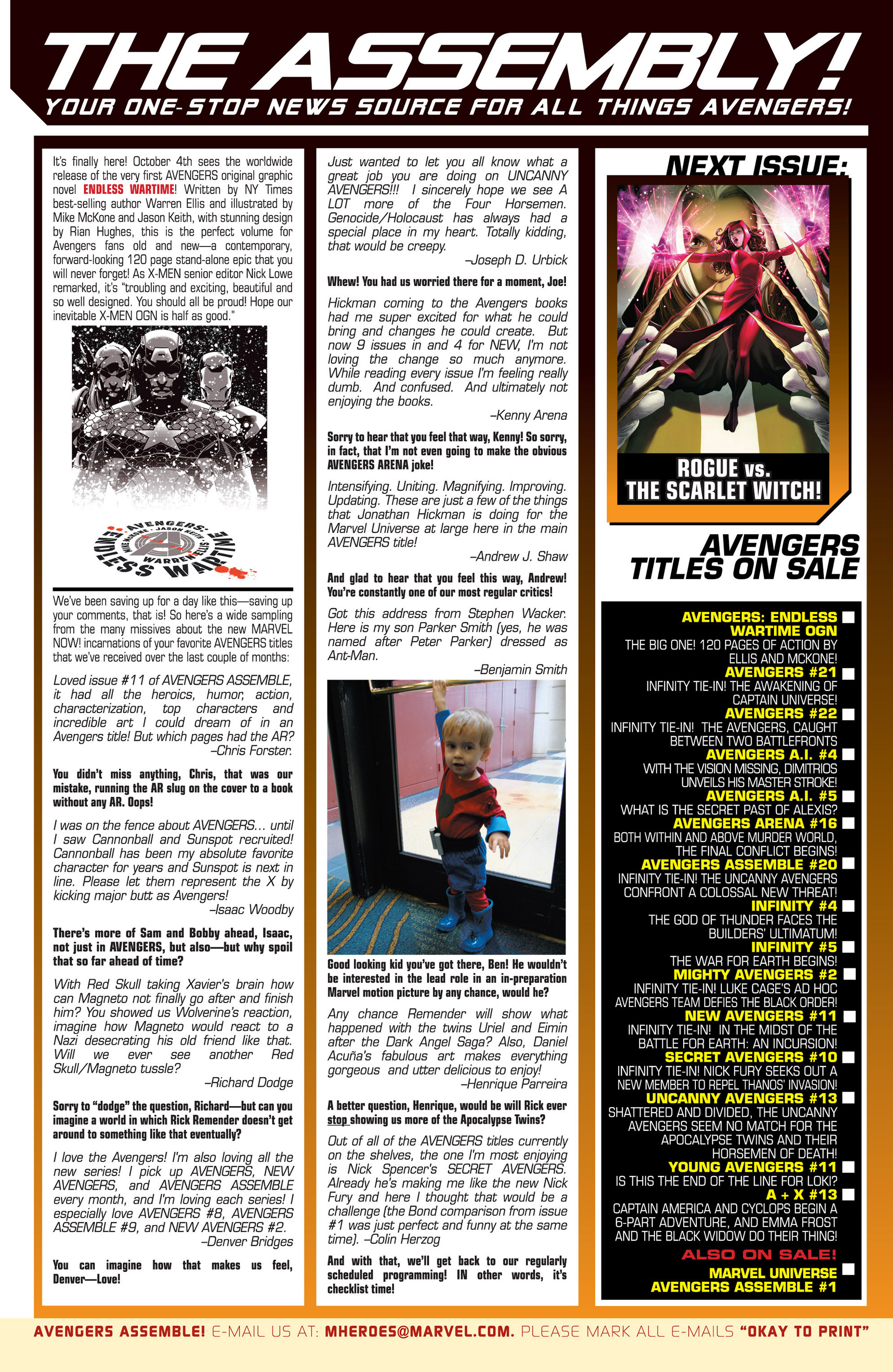 Read online Uncanny Avengers (2012) comic -  Issue #13 - 22