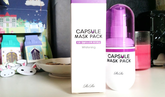 Rire Capsule Mask Pack - Whitening Review