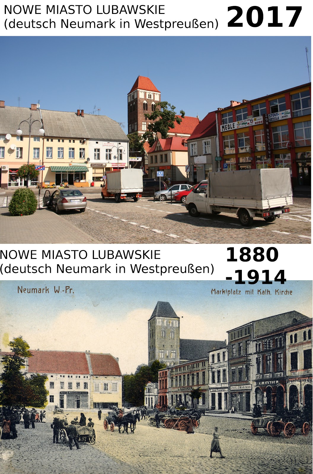 Ziemia Lubawska Moja Mała Ojczyzna Nowe Miasto Lubawskie wczoraj i