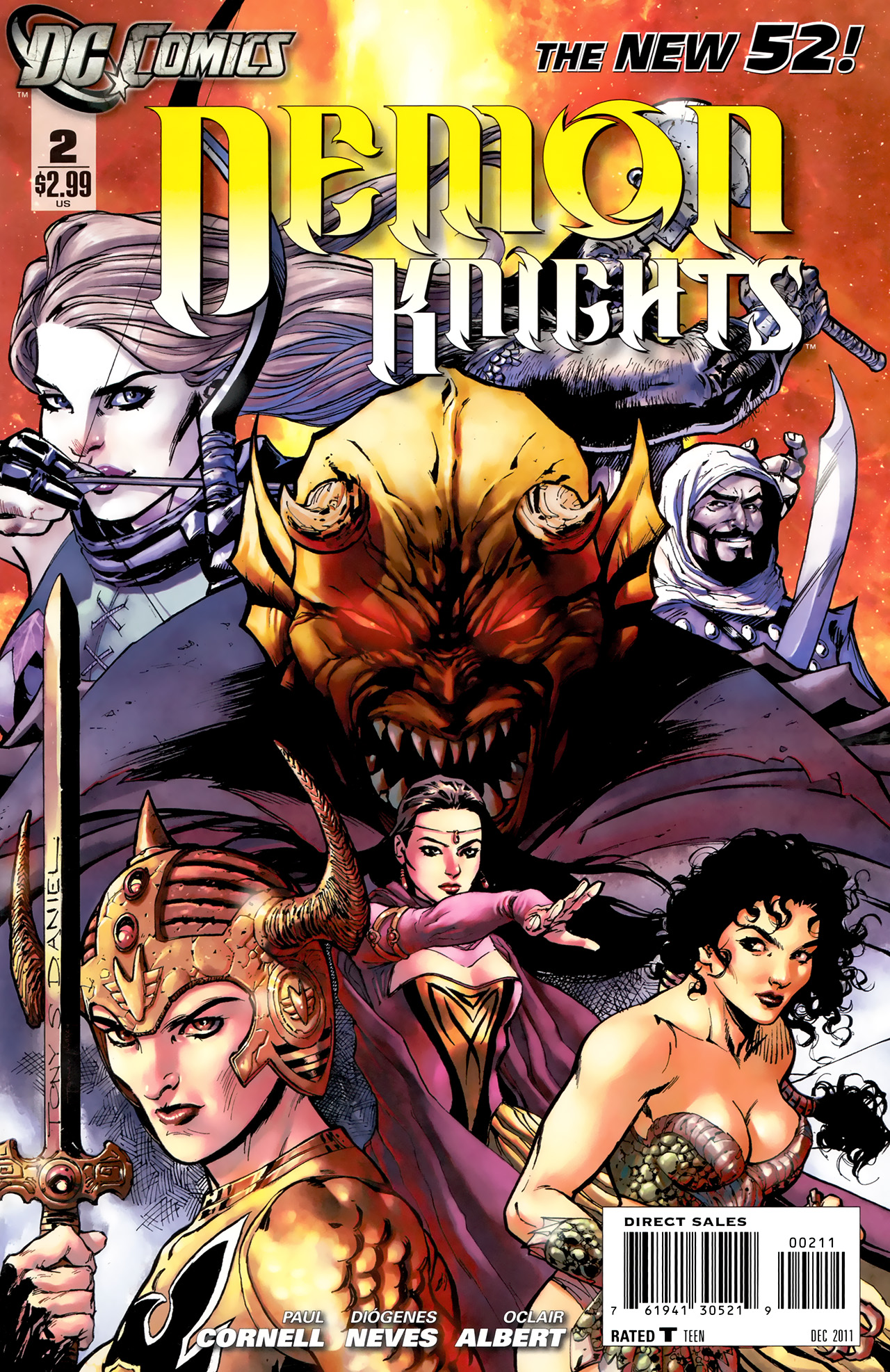 Read online Demon Knights comic -  Issue #2 - 1