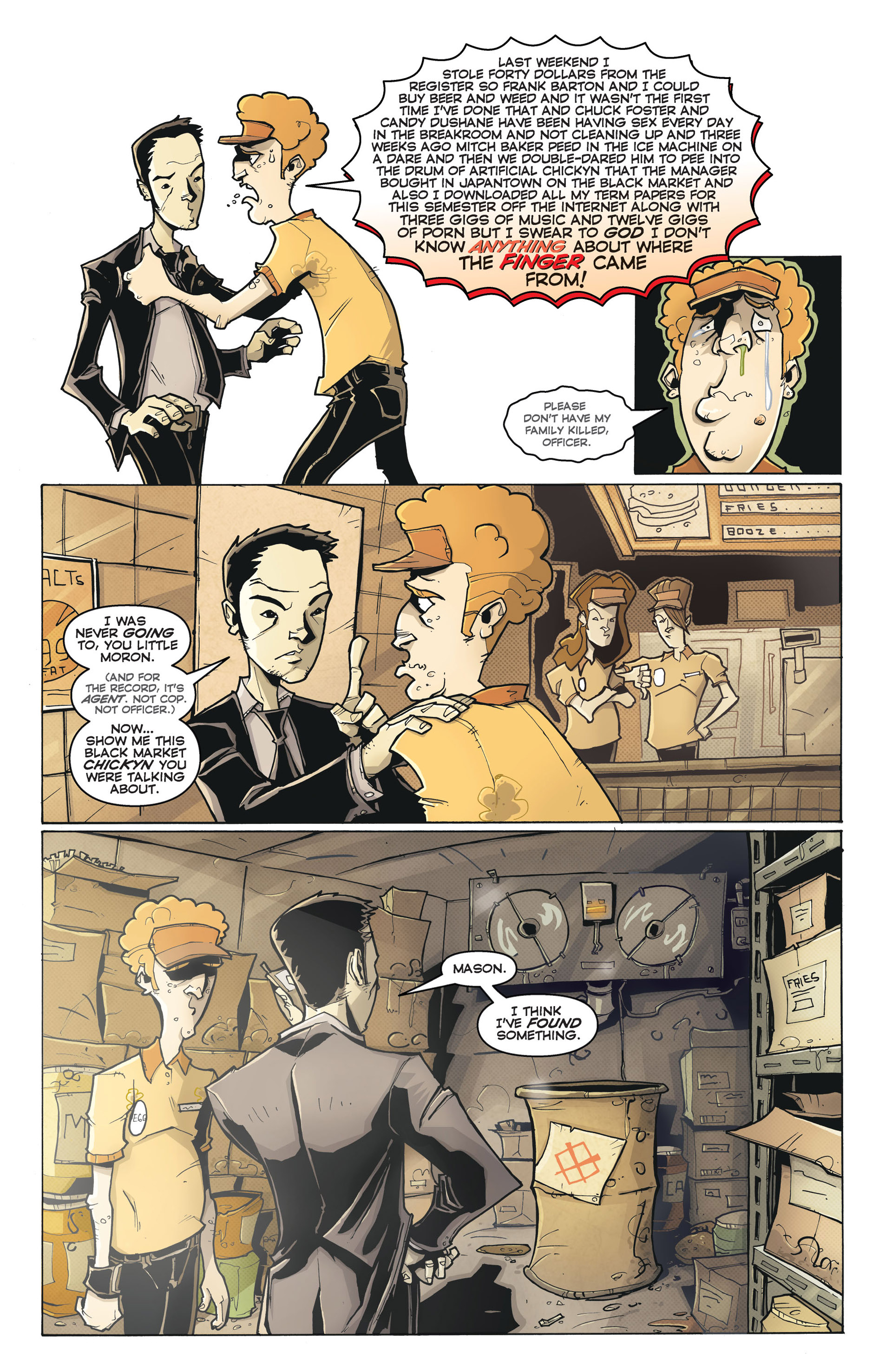 Read online Chew comic -  Issue # _TPB 1 - Taster´s Choise - 38